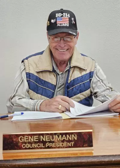 City Council President Gene Neumann